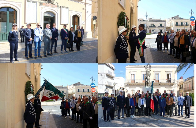 Rosolini, celebrazione per la festa delle Forze Armate