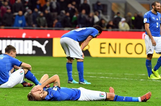 L'Italia pareggia con la Svezia ed è fuori dai Mondiali