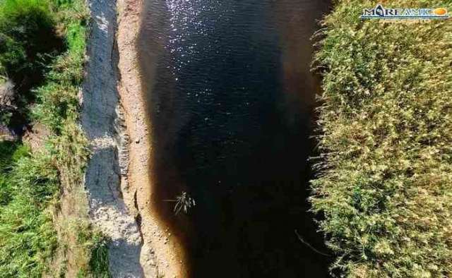 Nell'Agrigentino, sversamenti oleari in fiume