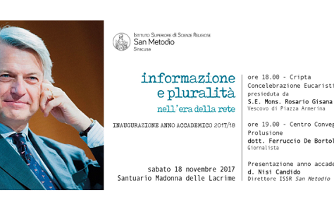 Siracusa, nuovo anno accademico dell’Istituto San Metodio