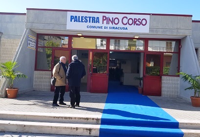 Siracusa, la palestra di Akradina intitolata a Pino Corso
