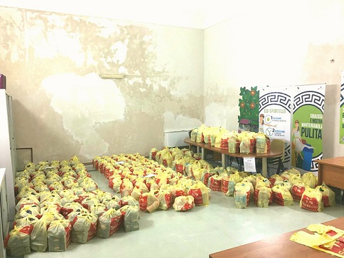 Siracusa, 73 pacchi alimentari donati dalla Circoscrizione Ortigia