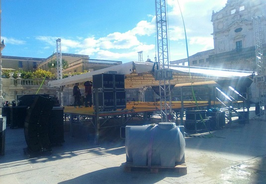 Siracusa, Capodanno: tutto pronto in Piazza Duomo per ballare tutta la notte sotto le stelle