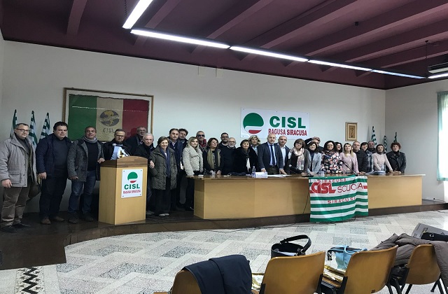 Siracusa, Consiglio generale Cisl Scuola di fine anno