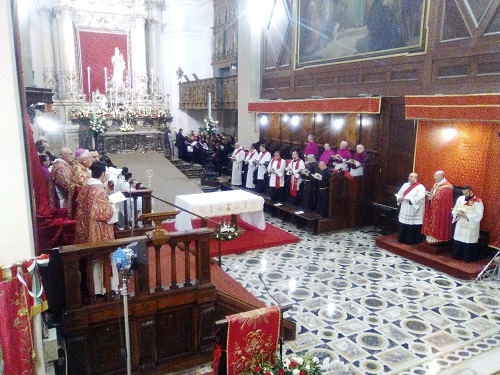 Siracusa, vigilia Santa Lucia: celebrati i Vespri solenni