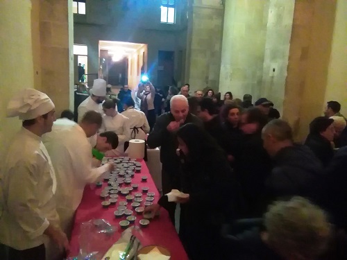 Siracusa, vigilia Santa Lucia: buffet di cuccìa a Palazzo Vermexio