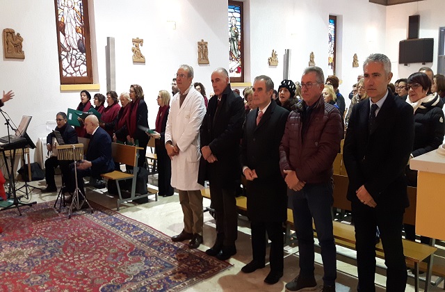 Siracusa, messa di Natale nella cappella dell'Umberto I°