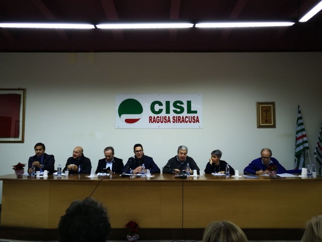 Siracusa, contratti e partecipazione sindacale in consiglio Cisl