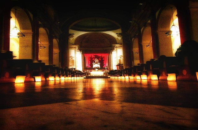 Siracusa, Via Lucis alla Chiesa di Santa Lucia al Sepolcro