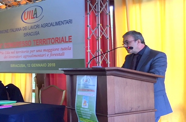 Siracusa, Di Pietro riconfermato segretario provinciale Uila