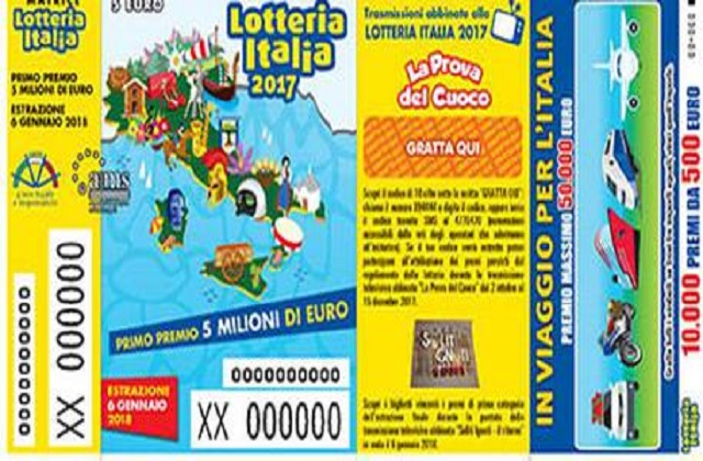 Lotteria, il premio da 5 milioni venduto ad Anagni