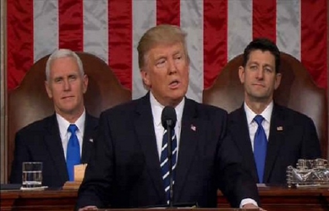 Discorso sullo stato dell'Unione, Trump fa appello all'unità