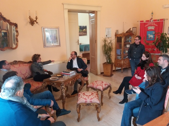 Canicattini Bagni, Davide Faraone in visita al Comune