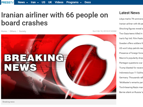 Si schianta aereo con 66 persone a bordo, tutti morti