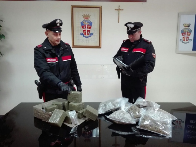 Siracusa, aveva in casa 9 chili di hashish e 2 marijuana: un uomo arrestato