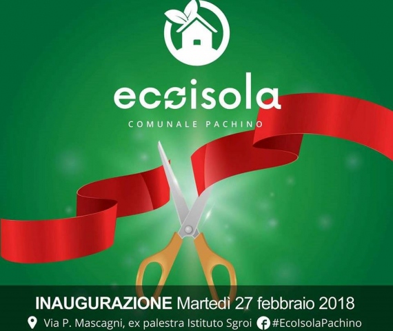 Pachino, domani l'inaugurazione della prima isola ecologica