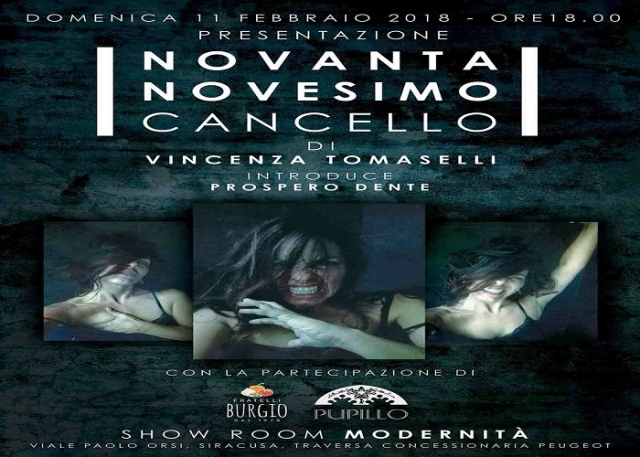 Siracusa, presentazione di "Novantanovesimo Cancello"