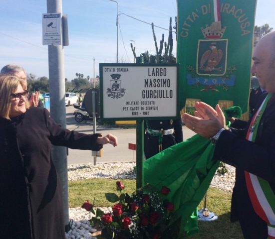 Siracusa, intitolato a Massimo Gurciullo un largo nell'area Lido Sacramento