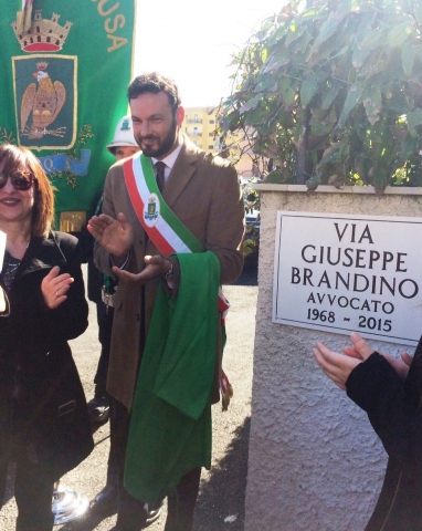 Siracusa, intitolata una strada all'avvocato Giuseppe Brandino