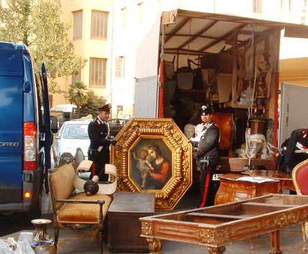 I Carabinieri di Siracusa recuperano un dipinto rubato a Catania