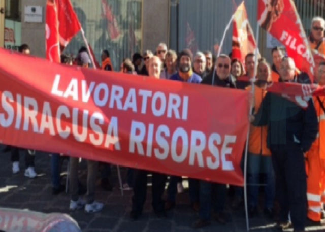 Siracusa Risorse, la Filcams convoca i lavoratori
