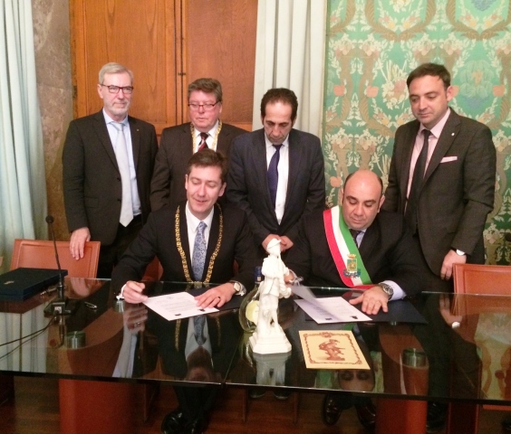 Siracusa e Würzburg unite nel segno della cultura, firmato il Patto di amicizia