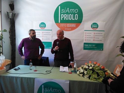 Priolo Gargallo, Pippo Gianni presenta la sua candidatura a sindaco