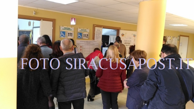 Siracusa, affluenza alle 12: nel capoluogo si attesta al 16,53% in incremento rispetto alle ultime politiche