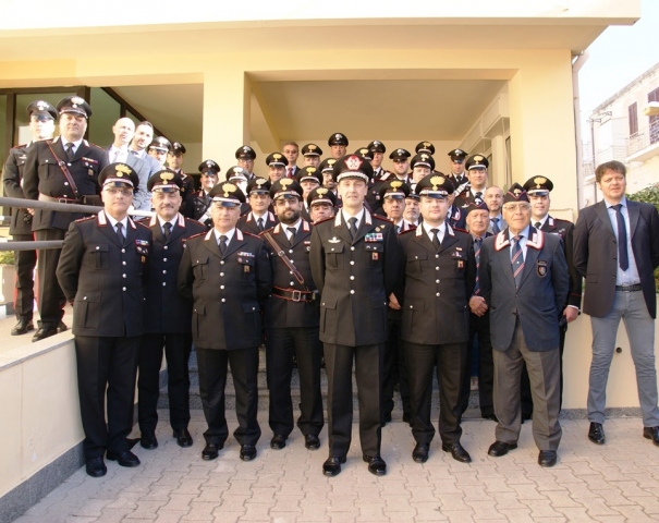 Il comandante della Legione Carabinieri Sicilia in visita a Noto