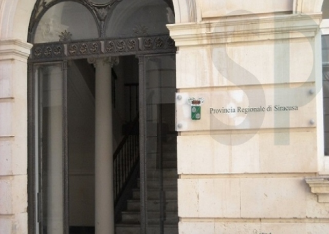 Siracusa, Ex provincia: firmato decreto per 2,6 mln