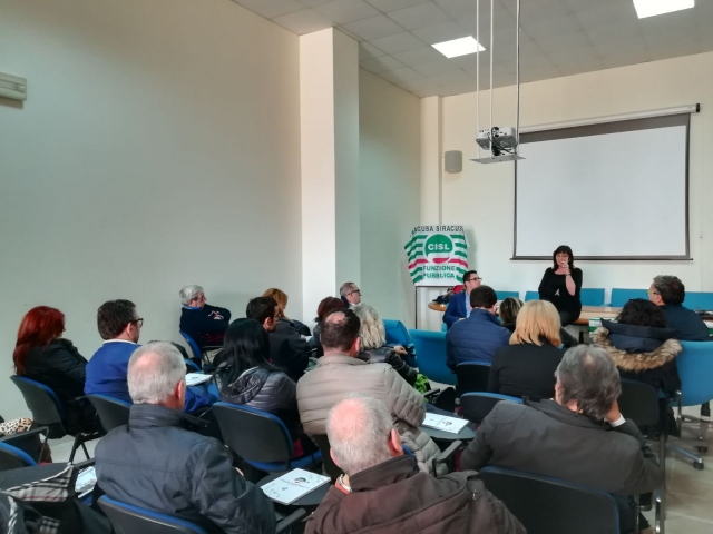Siracusa, assemblea Fp Cisl: evidenziato mancato dialogo con Governo e carenza di personale
