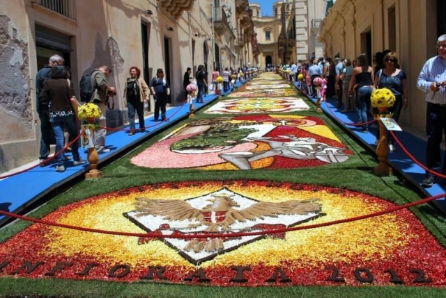 L'Infiorata di Noto sul podio delle eccellenze del turismo per gli Outdoor Awards