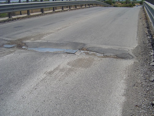 Augusta, chiuso il tratto della Sp 107 “Martelli-Oliveto”