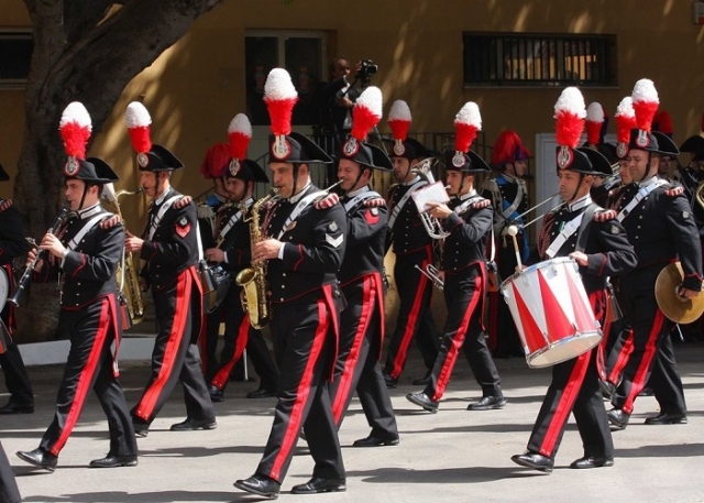 Augusta, concerto della Fanfara dei Carabinieri al Palajonio