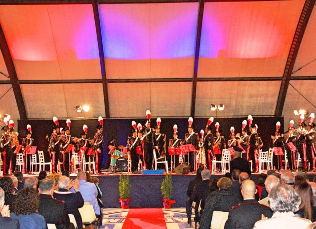 Augusta, grande successo per la Fanfara dei Carabinieri di Sicilia
