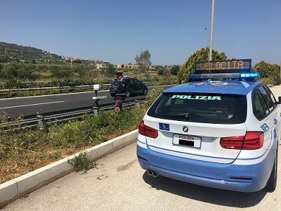Speed Marathon, l'operazione della PolStrada a Siracusa e provincia