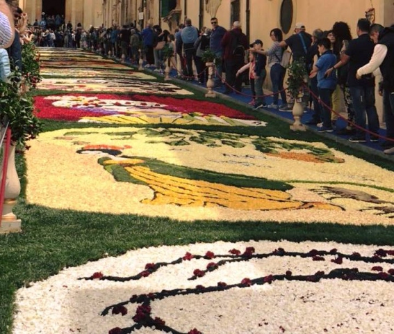 Noto, conclusa anche per quest'anno l'Infiorata