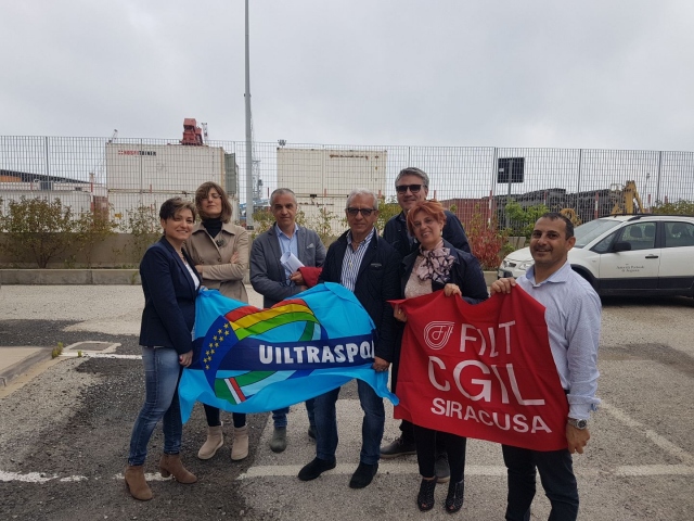 Augusta e Siracusa, oggi lo sciopero dei lavoratori portuali