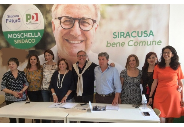 Siracusa, il candidato sindaco Fabio Moschella incontra le donne della sua lista