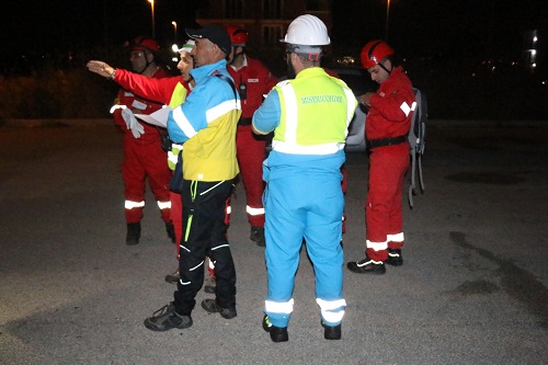 Floridia, Protezione civile e Misericordia impegnati in esercitazione