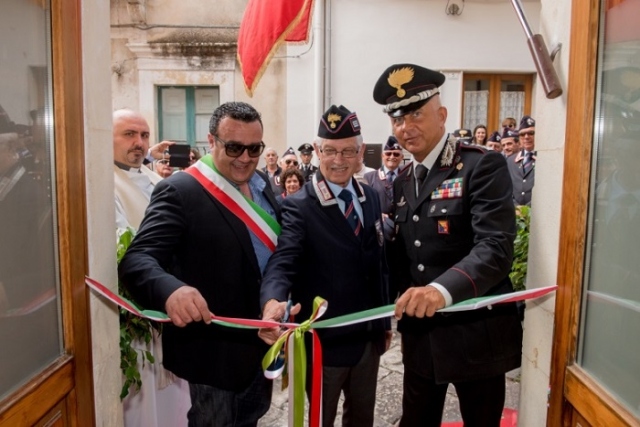 Sortino, inaugurata la nuova sede dell'Associazione nazionale Carabinieri