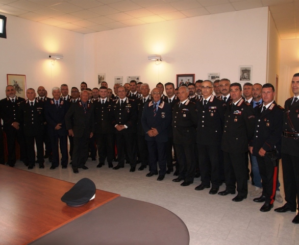 Il Comandante del Comando Interregionale Carabinieri “Culquaber” a Noto