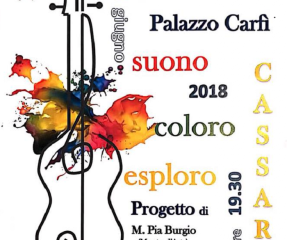 Cassaro, in scena lo spettacolo "Suono, coloro.. esploro”