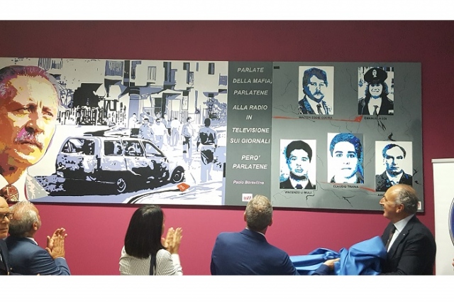 Siracusa, sede del Siap dedicata alla memoria delle vittime della strage di via D'Amelio. VIDEOINTERVISTE