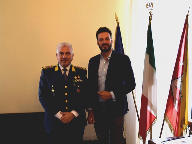 Siracusa, il sindaco Italia incontra il comandante provinciale delle Guardia di finanza