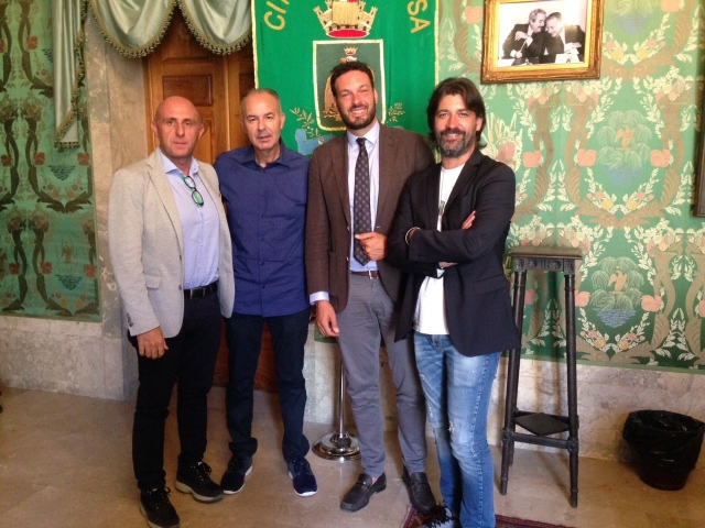 Il sindaco Italia riceve i dirigenti del Siracusa Calcio