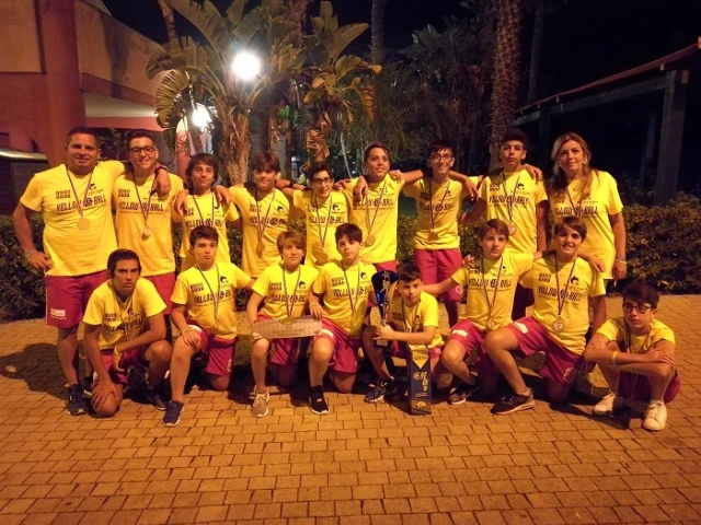 Siracusa, l'Acquatic club Under 13 terzi allo Yellow Ball 2018