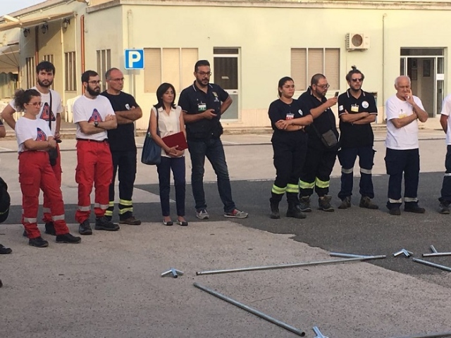 Siracusa, esercitazione regionale di protezione civile nella sede dell'Aeronautica