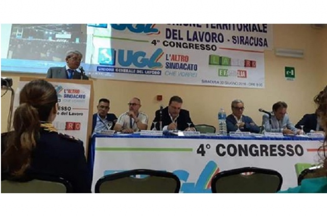 Siracusa, Antonio Galioto riconfermato segretario provinciale Ugl