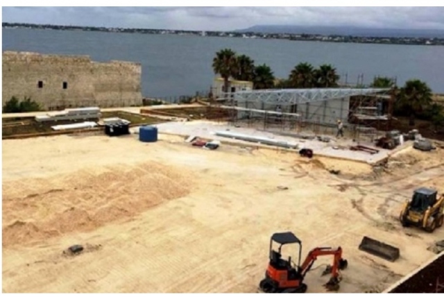 Siracusa, cantiere del Castello Maniace. trovati 3 lavoratori in nero